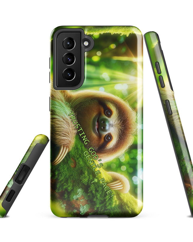 Sloth Hug Samsung Case: Eco-Friendly, Durable Protection - TEXT OF TRUTH8378787_16983