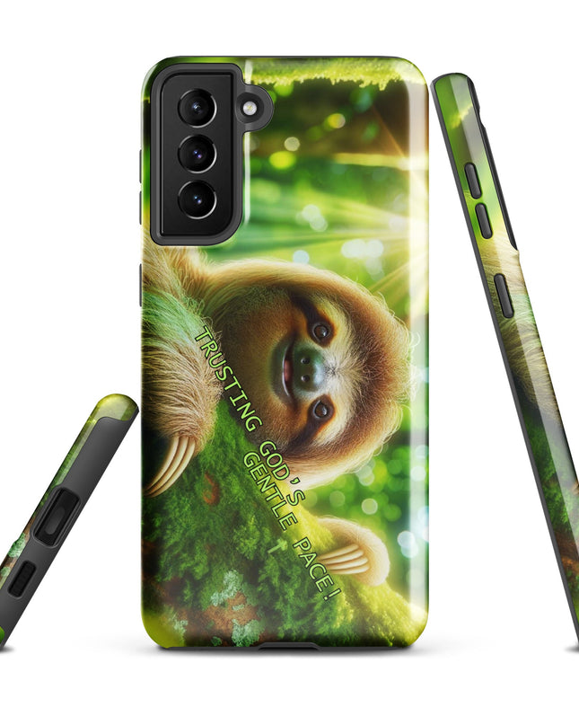 Sloth Hug Samsung Case: Eco-Friendly, Durable Protection - TEXT OF TRUTH8378787_16985