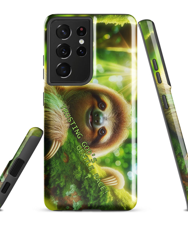 Sloth Hug Samsung Case: Eco-Friendly, Durable Protection - TEXT OF TRUTH8378787_16987