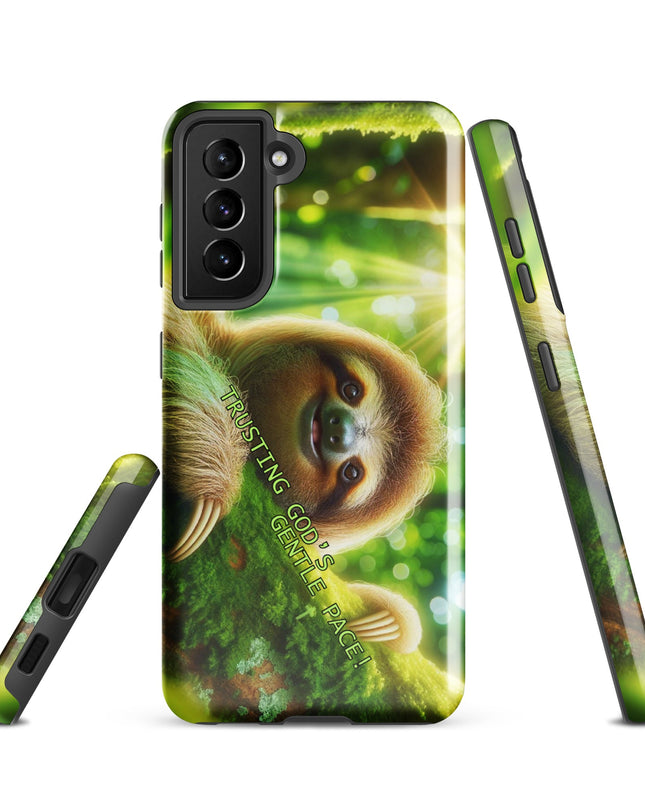 Sloth Hug Samsung Case: Eco-Friendly, Durable Protection - TEXT OF TRUTH8378787_16989