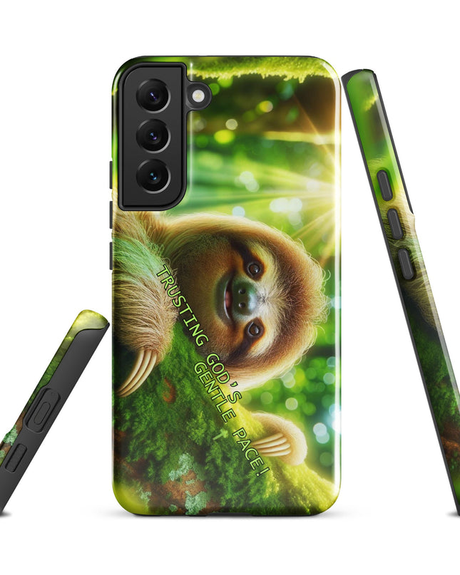 Sloth Hug Samsung Case: Eco-Friendly, Durable Protection - TEXT OF TRUTH8378787_16991