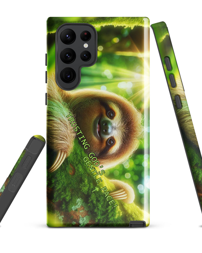 Sloth Hug Samsung Case: Eco-Friendly, Durable Protection - TEXT OF TRUTH8378787_16993