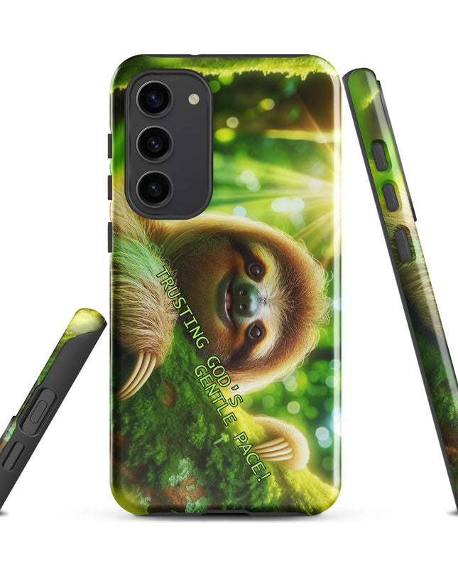 Sloth Hug Samsung Case: Eco-Friendly, Durable Protection - TEXT OF TRUTH8378787_16997