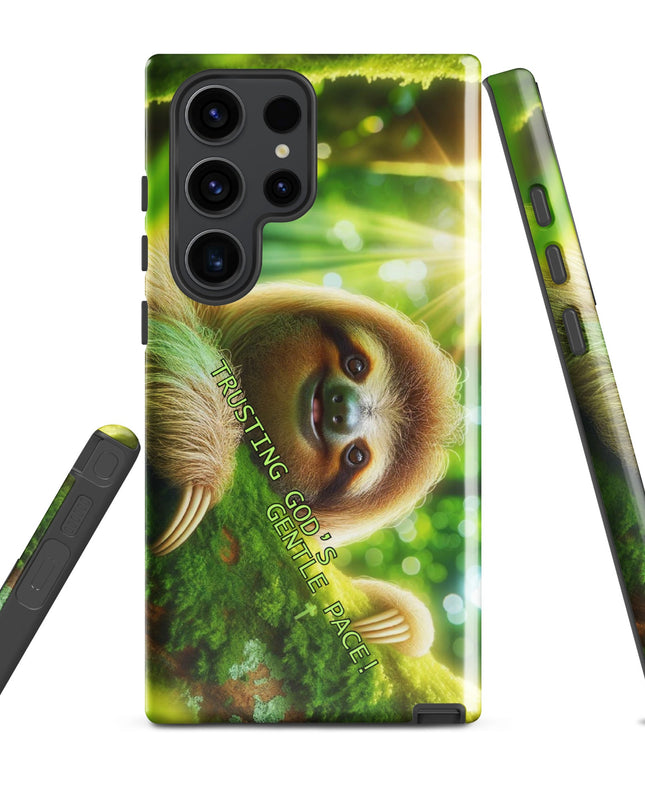 Sloth Hug Samsung Case: Eco-Friendly, Durable Protection - TEXT OF TRUTH8378787_16999