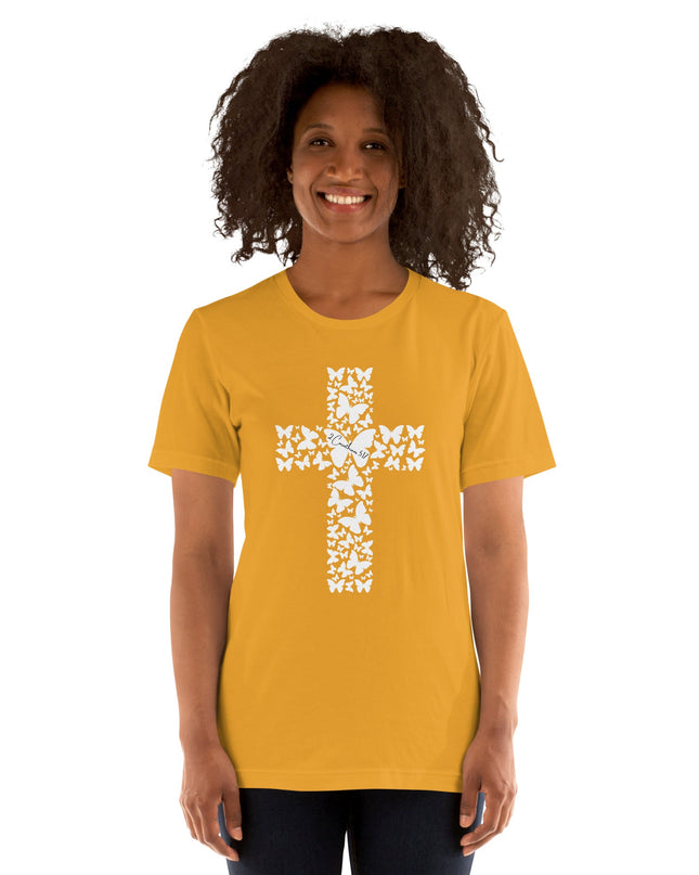 Women's "New Creation" Christian Cross T-Shirt - TEXT OF TRUTH ™6867099_10375