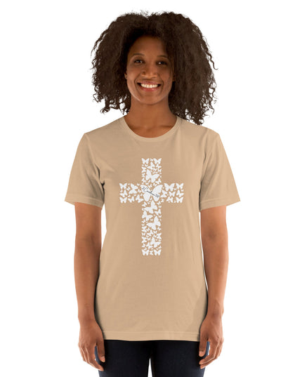 Women's "New Creation" Christian Cross T-Shirt - TEXT OF TRUTH ™6867099_14673