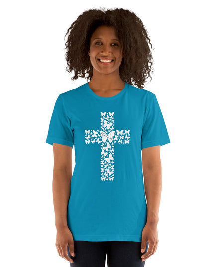 Women's "New Creation" Christian Cross T-Shirt - TEXT OF TRUTH ™6867099_4021