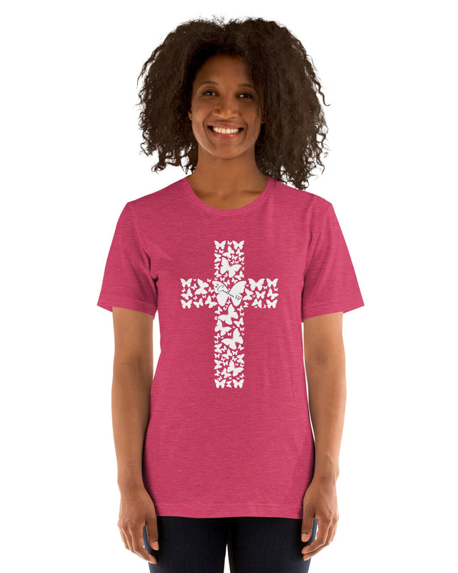 Women's "New Creation" Christian Cross T-Shirt - TEXT OF TRUTH ™6867099_8523