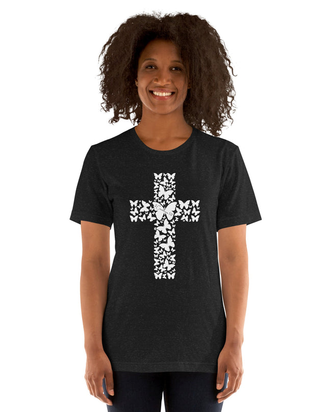 Women's "New Creation" Christian Cross T-Shirt - TEXT OF TRUTH ™6867099_9575