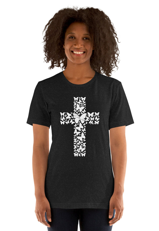 Women's "New Creation" Christian Cross T-Shirt - TEXT OF TRUTH ™6867099_9575